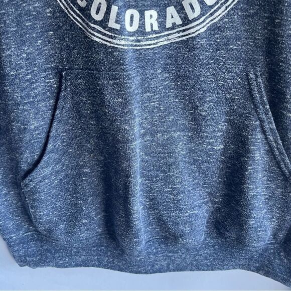 Jerzeez Vail Colorado Blue Hoodie Sweatshirt - Picture 4 of 7